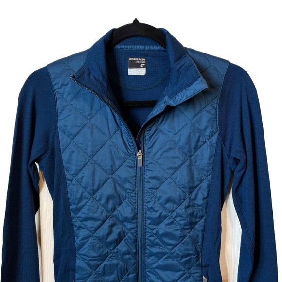 Icebreaker Women's MerinoLOFT Ellipse Full Zip Jacket XS - Picture 3 of 13